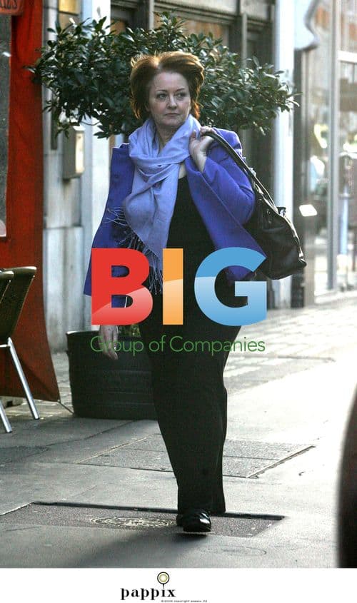 Anne Diamond Spotted in Central London