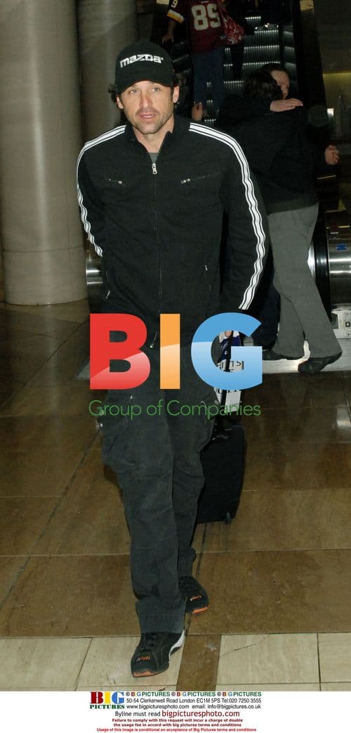 Patrick Dempsey Arrives at LAX Airport