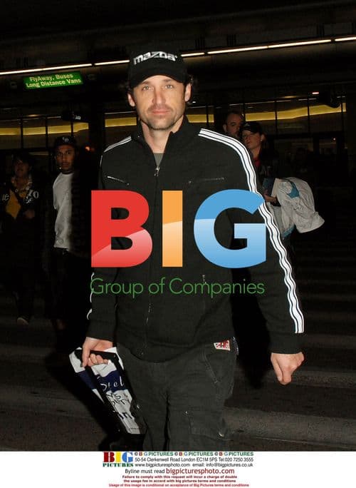 Patrick Dempsey at LAX airport, 2009