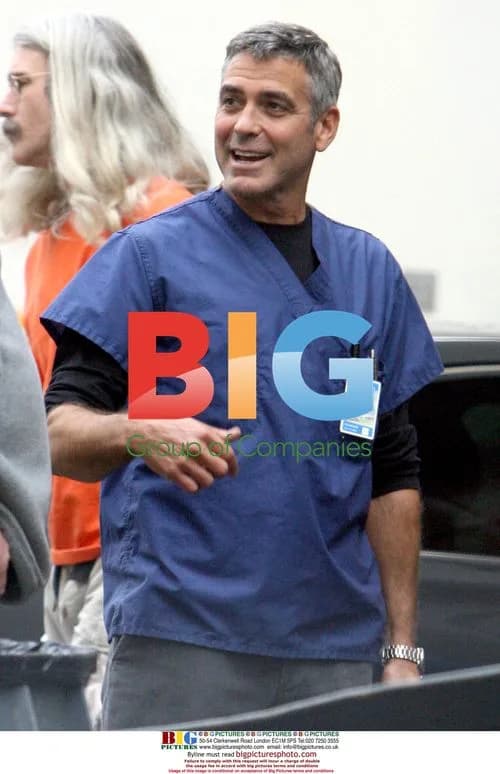 George Clooney on ER set
