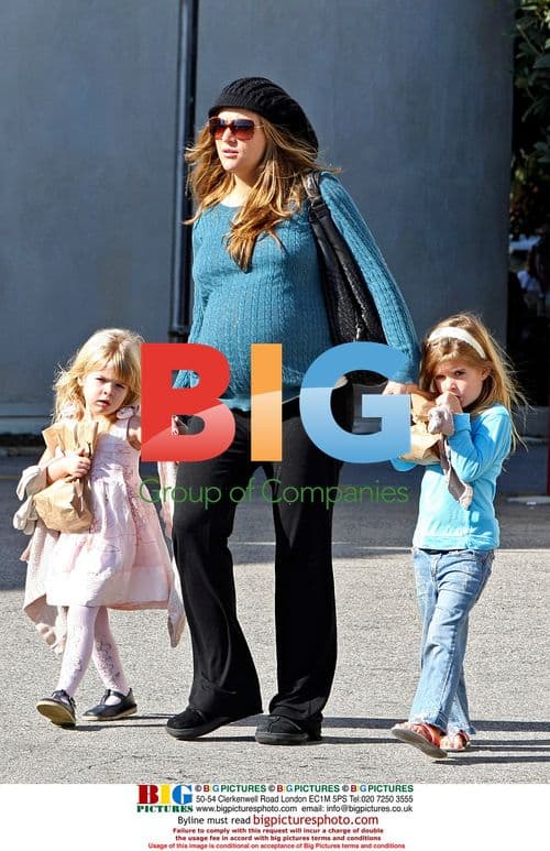 Charlie Sheen and family outing