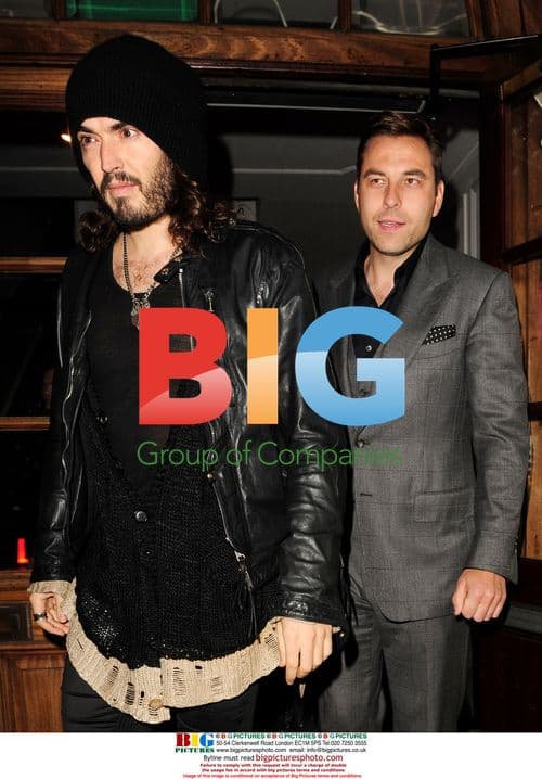 David Walliams and Russell Brand Night Out