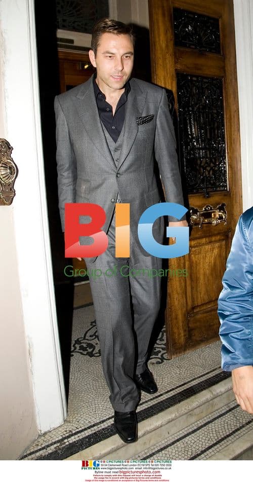 Russell Brand and David Walliams party in London