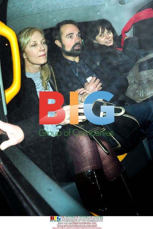 Lebedev and Richardson at Dinner in London
