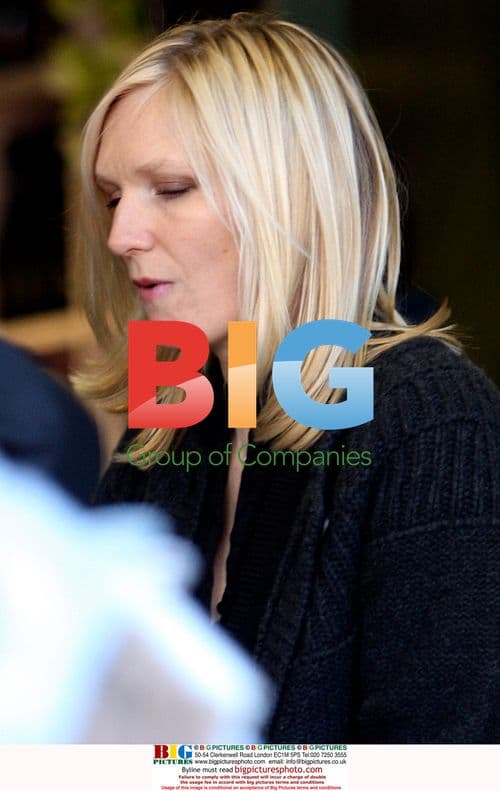 Radio 1 DJ Jo Wiley with new baby in London