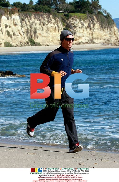 Matthew McConaughey Jogs on Malibu Beach