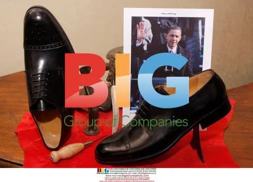 Shoemaker creates shoes for US President