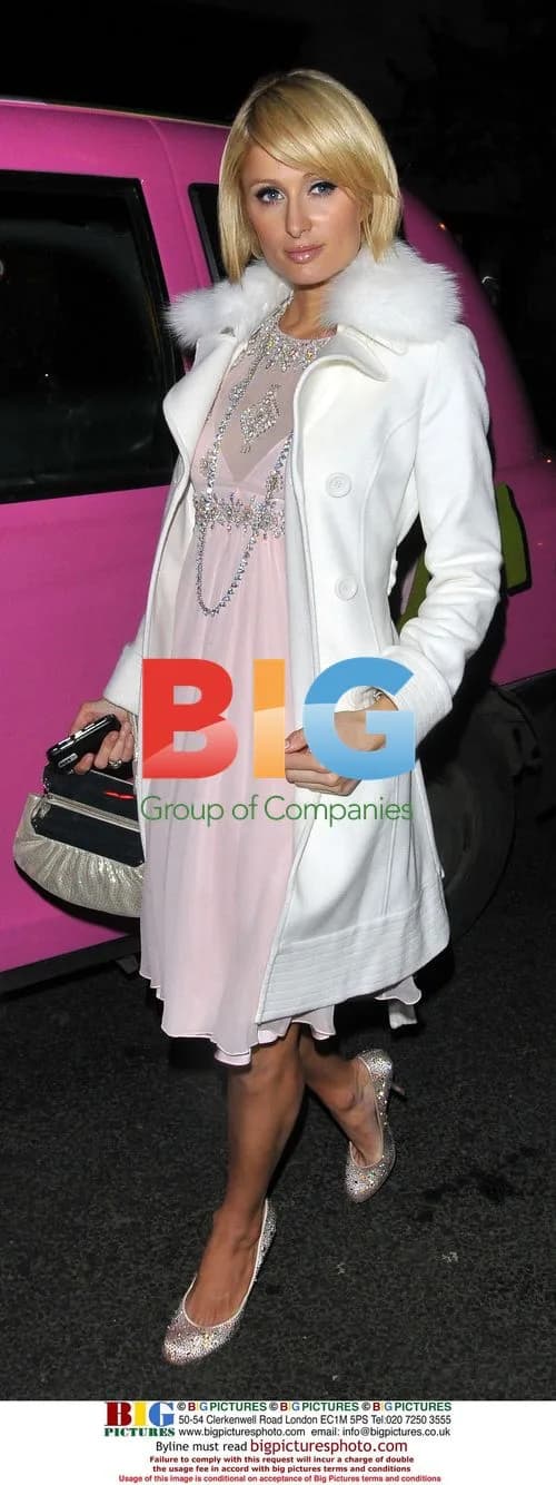 Paris Hilton Leaves Mayfair Hotel in London