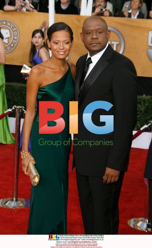 Keisha & Forest Whitaker at SAG Awards