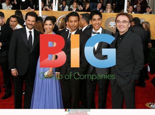 Slumdog Millionaire cast at SAG Awards