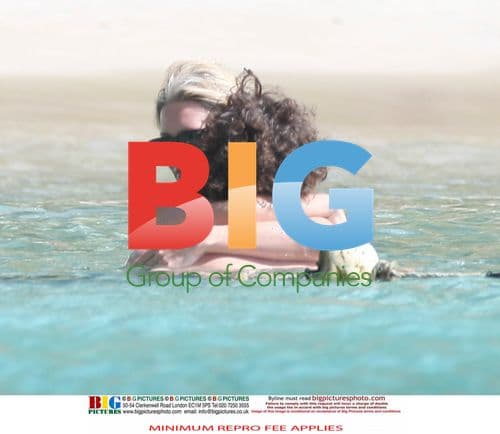 Denise Van Outen and Lee Mead on Caribbean Holiday