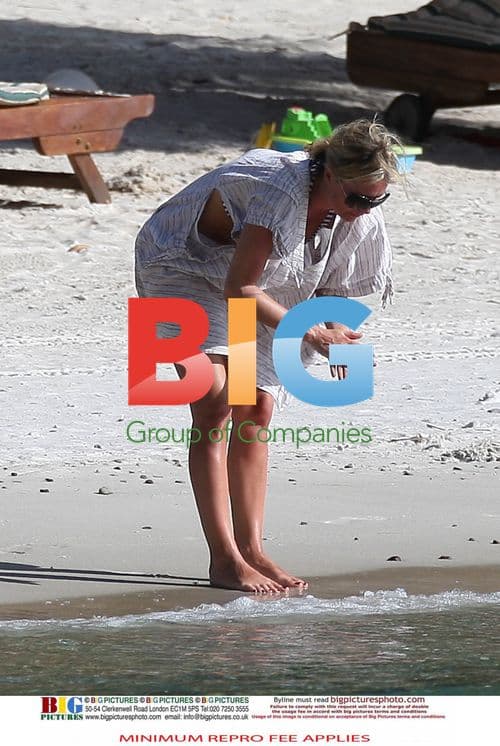 Denise Van Outen and Lee Mead on Caribbean holiday