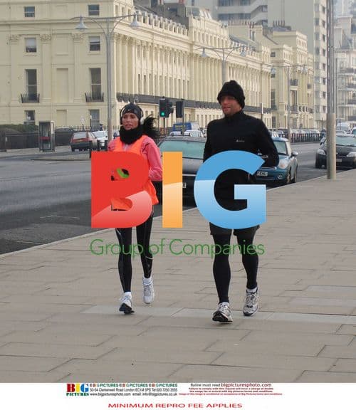 Katie Price and Peter Andre Train for Marathon