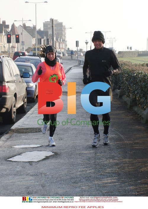 Katie Price and Peter Andre Train for Marathon