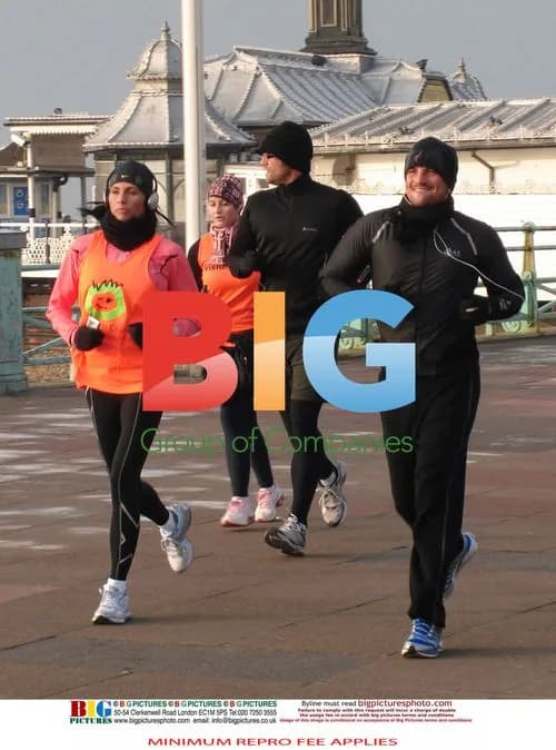 Katie Price and Peter Andre Marathon Training