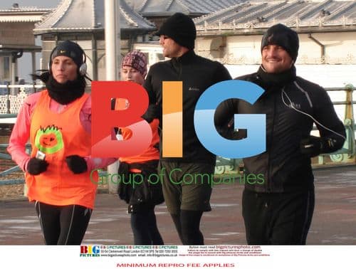 Katie Price and Peter Andre Marathon Training