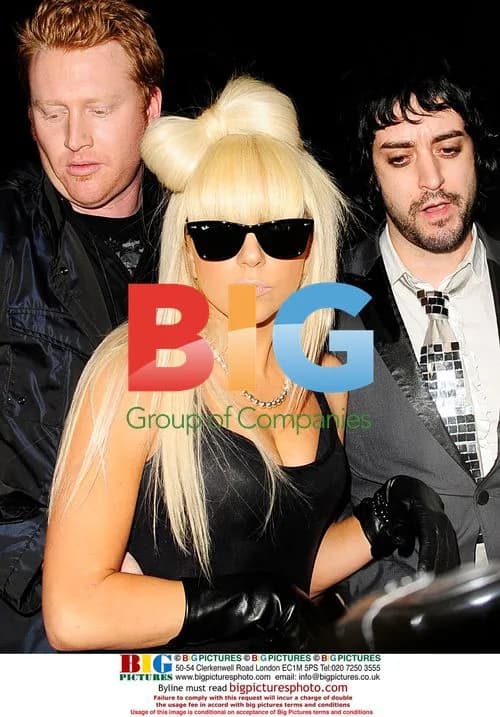 Lady Gaga arrives at Punk in London