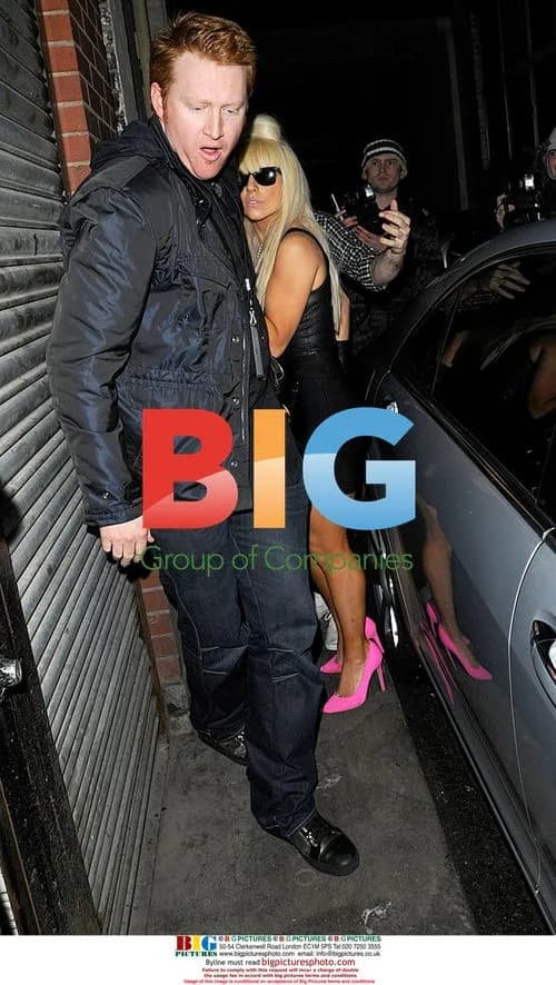Lady Gaga and Paris Hilton at Punk Nightclub