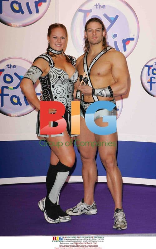 Gladiators Battleaxe & Atlas at Toy Fair