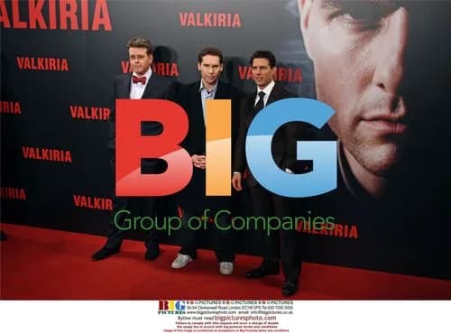 Tom Cruise & Ben Singer at Valkyrie Premiere