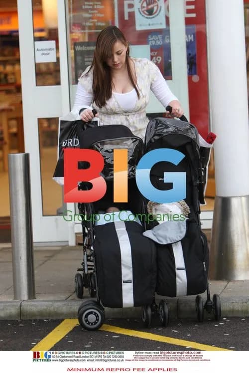 Charlotte Church goes shopping with kids