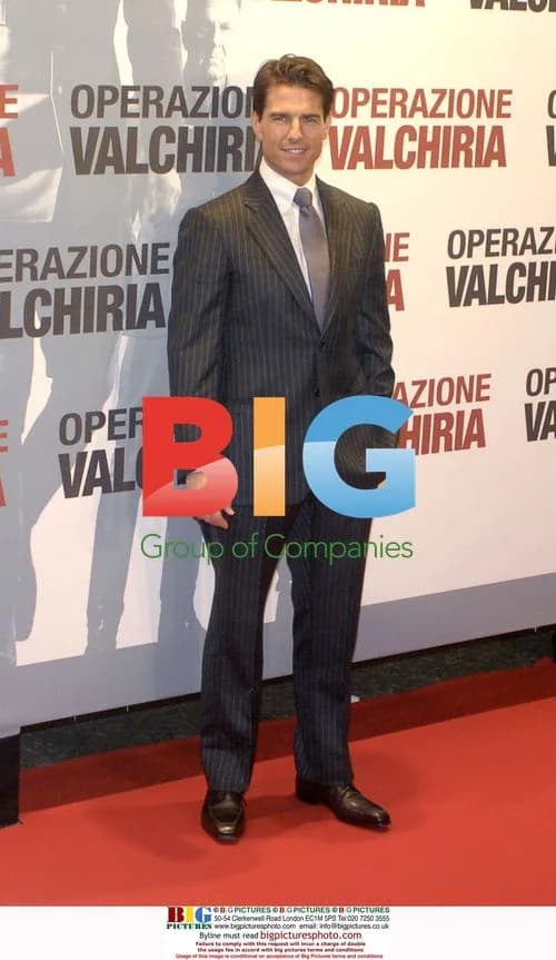 Tom Cruise attends Valkyrie premiere in Rome