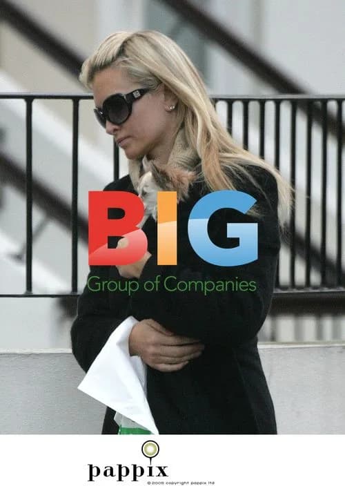 Caprice Bourret Picking Up Dog from Vet