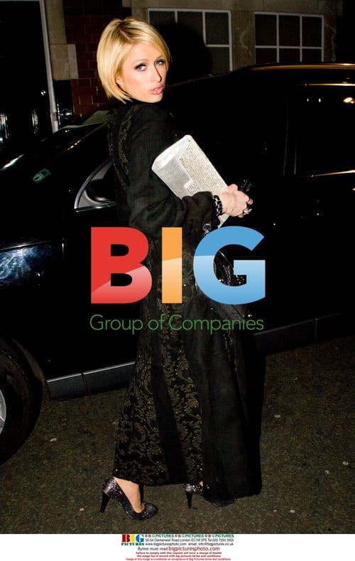 Paris Hilton Leaves Mayfair Hotel