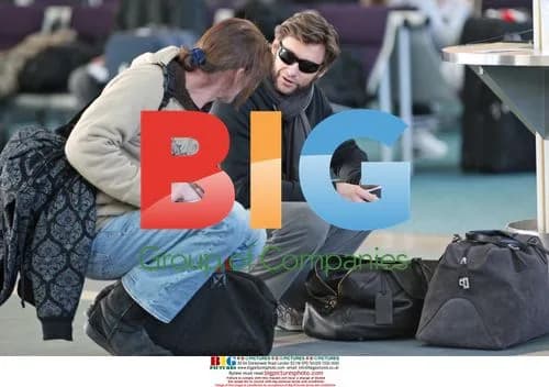 Hugh Jackman Departs Vancouver After Wolverine Shoot