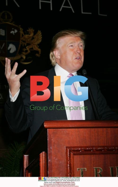 Trump at 'The Girls of Hedsor Hall' press event