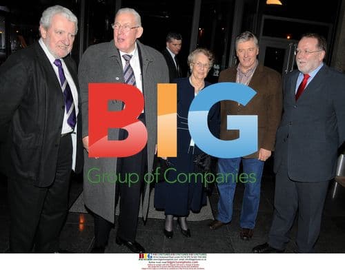 Dr. Ian Paisley and Wife at The Late Late Show