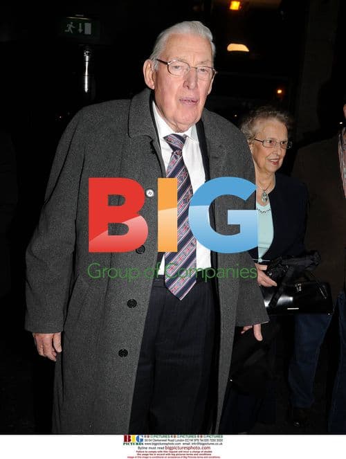 Dr. Ian Paisley and wife Eileen at The Late Late Show