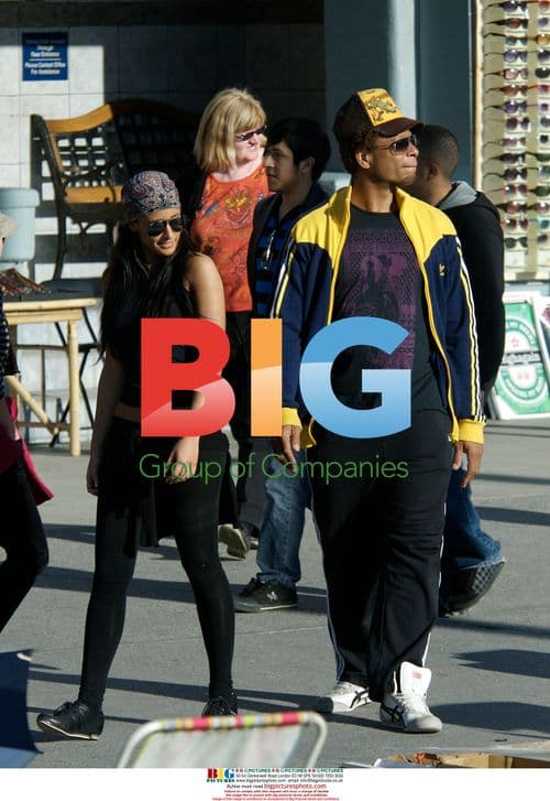 Gary Dourdan with mystery girlfriend in Venice, CA