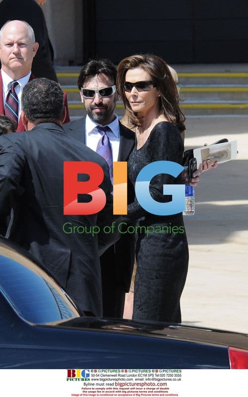 Kate Jackson at Farrah Fawcett's Funeral