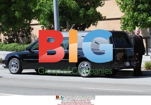 Farrah Fawcett's Funeral Procession