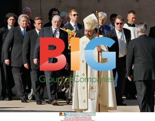 Farrah Fawcett's funeral in Los Angeles