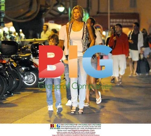 Ruud Gullit and Family in Saint Tropez