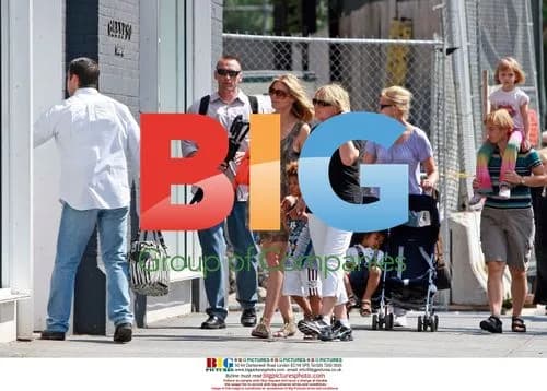 Heidi Klum and Family Out Shopping