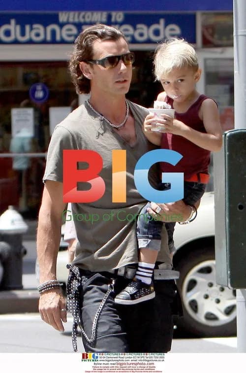 Gavin Rossdale and son Kingston out in NYC