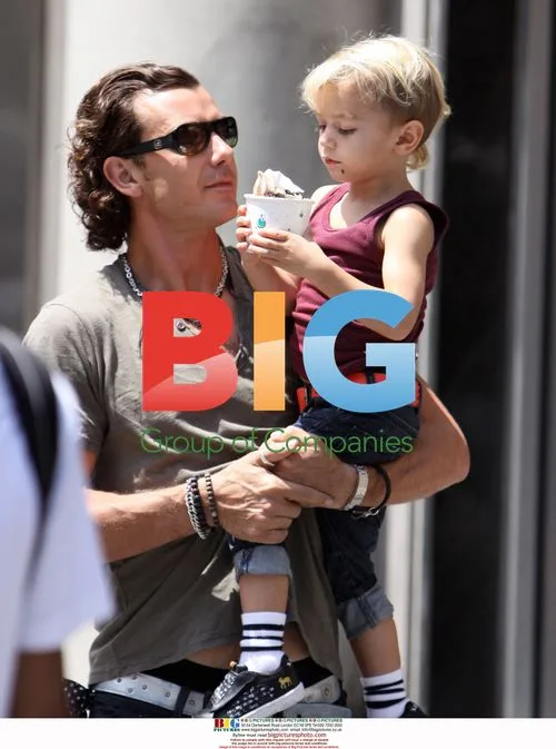 Gavin Rossdale with son Kingston