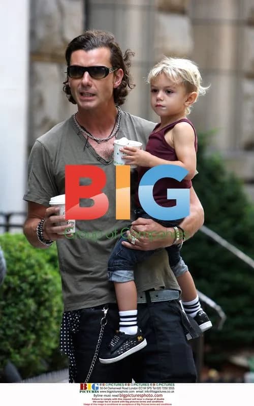 Gavin Rossdale with son Kingston