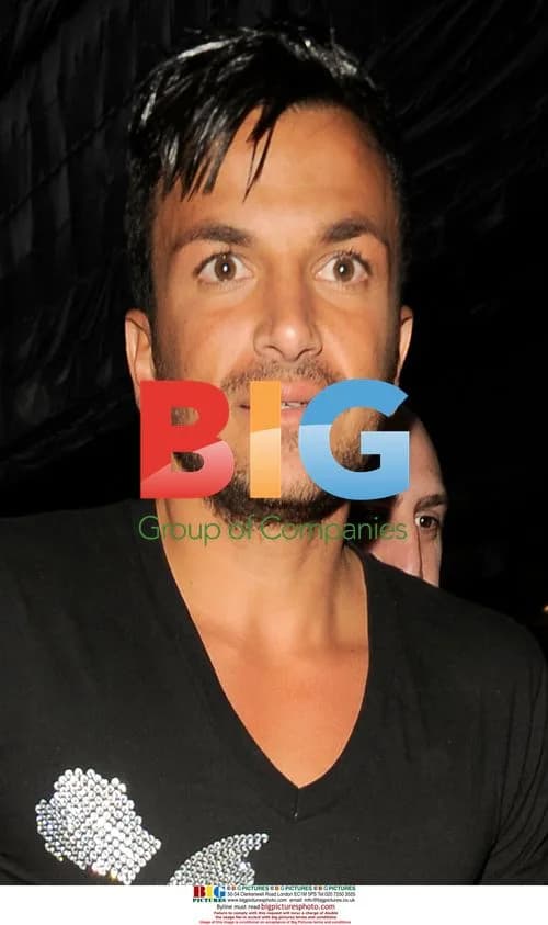 Peter Andre at Nobu for Christian Audigier afterparty