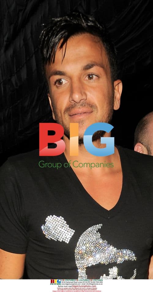 Peter Andre at Nobu afterparty