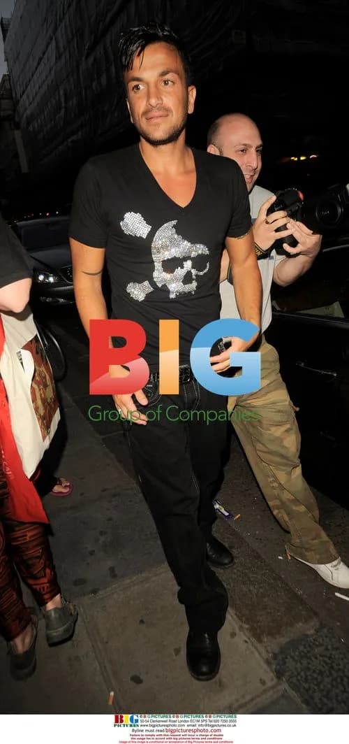 Peter Andre attends Nobu afterparty