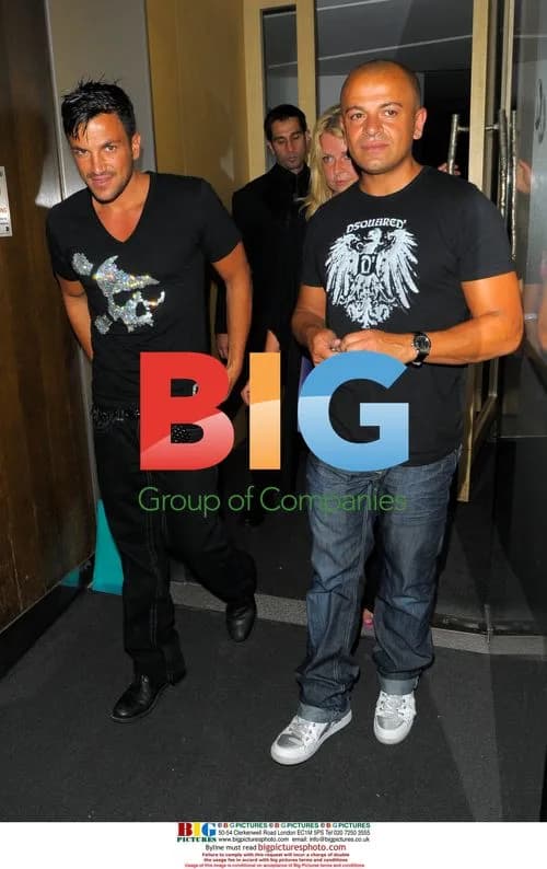 Peter Andre at Nobu afterparty
