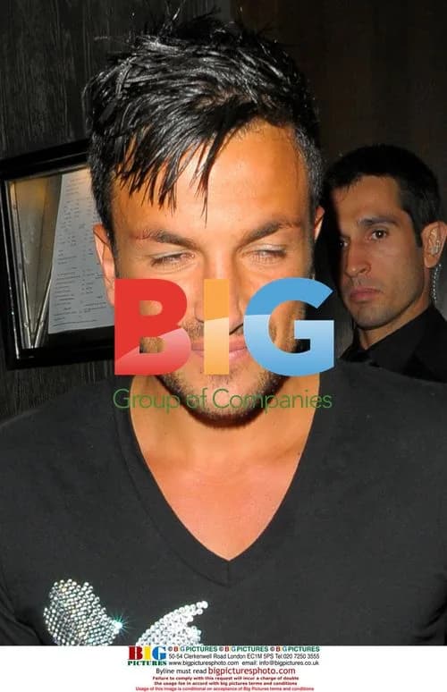 Peter Andre at Nobu Afterparty