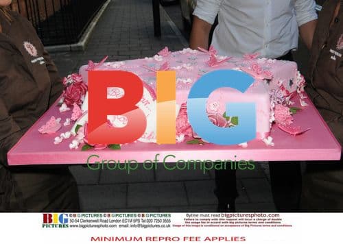 Cheryl Cole's Birthday Cake