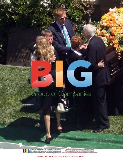 Farrah Fawcett's Funeral Service