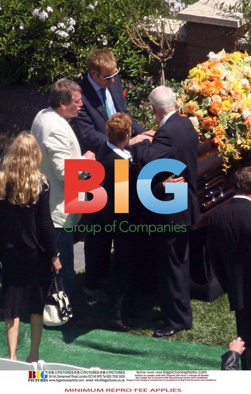 Farrah Fawcett's Funeral Service