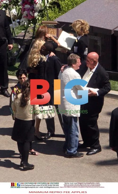 Farrah Fawcett's Funeral in LA